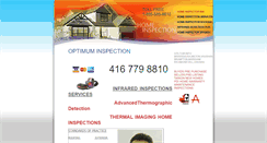 Desktop Screenshot of optimuminspection.com